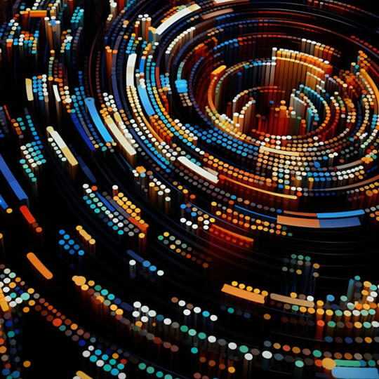 When I create using A.I, I try to think back to what I was afraid of or what was scary to me, and try to put those feelings into art and tell stories