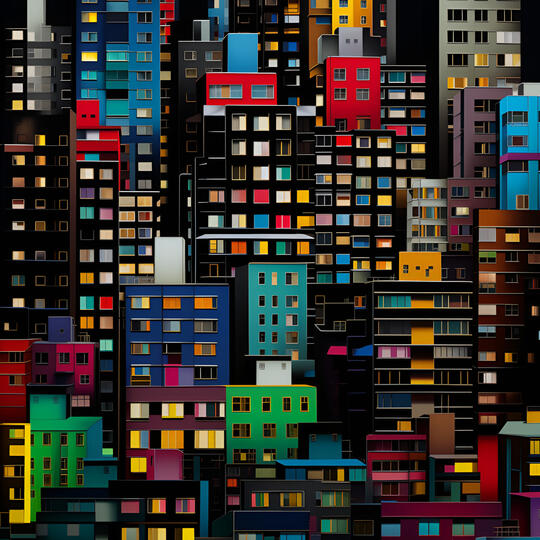 When I create using A.I, I try to think back to what I was afraid of or what was scary to me, and try to put those feelings into art and tell stories